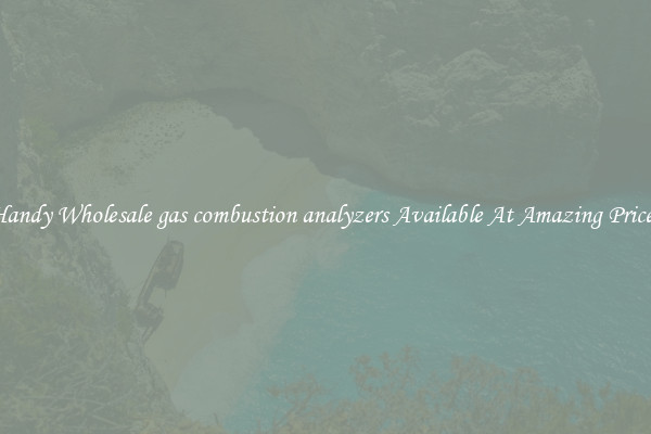Handy Wholesale gas combustion analyzers Available At Amazing Prices