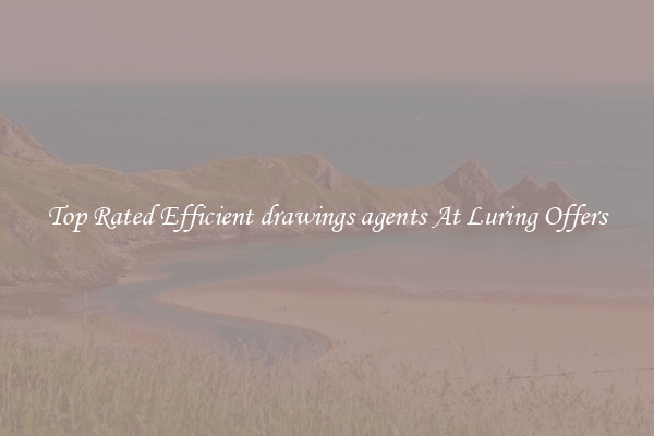 Top Rated Efficient drawings agents At Luring Offers