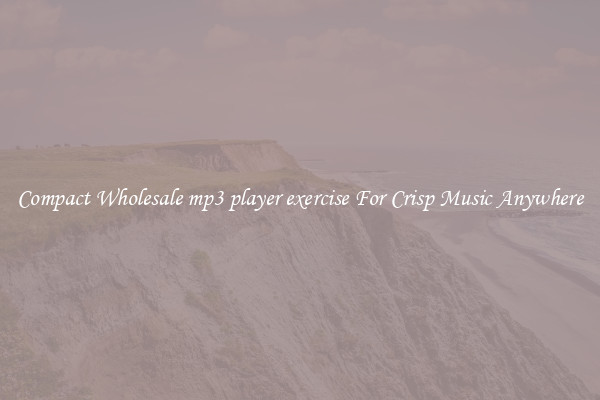 Compact Wholesale mp3 player exercise For Crisp Music Anywhere